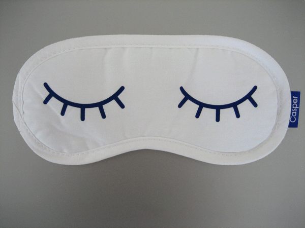 Schlafmaske Casper::Baumwolle mit Label