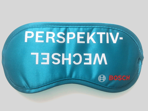 Schlafmaske Bosch::mit 2-c-Siebdruck